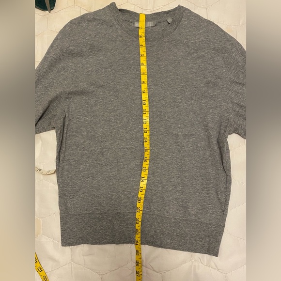 Vince long sleeve grey top size small. Pima cotton/alpaca - Picture 7 of 7